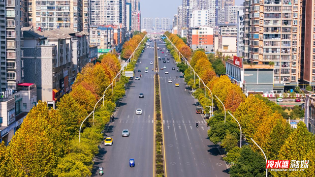 永州冷水滩：多彩冬日美如画