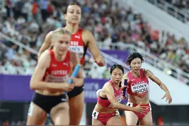 （体育）田径——世界接力赛：中国队无缘直通东京世锦赛女子4x400米接力参赛资格图片