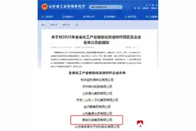 好消息！全市唯一 山东省泰安市岱岳区泰安汉威集团有限公司成功入选省级化工产业智能化改造标杆企业图片