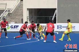 中国曲棍球联赛（广州站）举行 香港联队首次参加图片