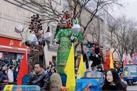 陕西宝鸡凤翔区社火游演明日启幕 先秦古都将迎来新春民俗盛宴图片