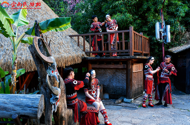 元旦假期，来云南民族村过佤族木鼓节