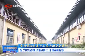 四川新闻联播丨全力以赴推动各项工作落细落实图片