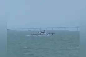 玉渊谭天丨金门大桥清晰可见，福建海警编队执法现场画面来了图片