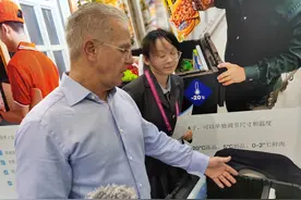 “我希望通过这个展会找到中国的优秀买家！”图片