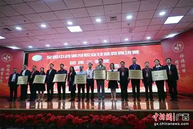 广西在全国中药调剂职业技能竞赛中荣获佳绩图片