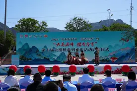 济南五峰山樱桃红了，快来尝鲜吧图片