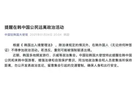 中国驻韩国大使馆发布提醒！在韩中国公民远离政治活动图片