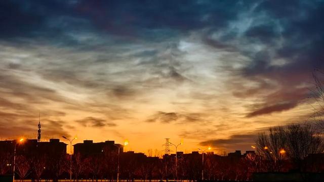 今早北京绝美朝霞，来了！