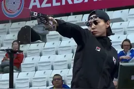 进军娱乐圈？因冷酷脸一夜走红 韩国女运动员签约娱乐公司图片