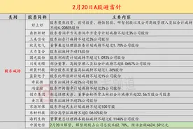 2月20日投资避雷针：当前A股TMT板块成交占比已接近历史峰值水平 资金博弈心态加剧图片