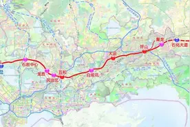 坪山至机场40分钟！深大城际先开段有进展图片