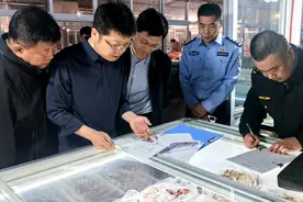凌晨行动！济南多部门联合开展肉类批发市场专项检查图片