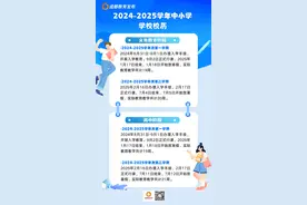 放假通知！四川多地公布中小学寒假放假时间→图片