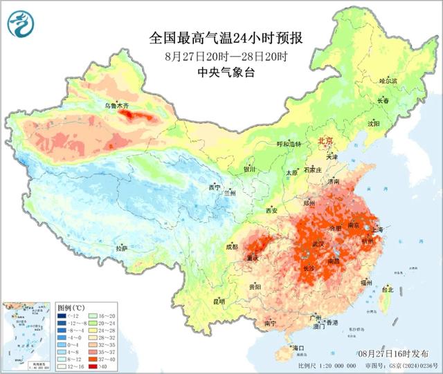 大到暴雨下两天！后面还有两轮降雨，好消息是高温终于要减弱了