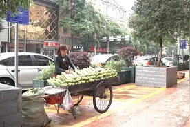 安顺经开区：巧用“一米”划线 规范沿街商户经营范围图片