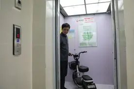 电动车想上楼？没门！这里的电梯够“聪明”！图片