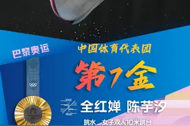 第7金！陈芋汐/全红婵夺得跳水女双十米台金牌！图片