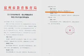 安徽师范大学附属萧县绿城学校荣获宿州市第一批心理健康教育特色学校图片