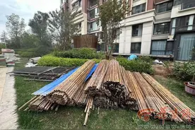 大风记者帮|西安市灞桥区合能铂悦府小区20多处违法搭建 物业点名要求拆除图片