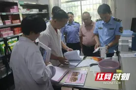 江永县：多部门联合开展麻精药品和易制毒化学品专项检查图片