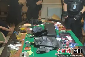 绵阳科新公安破获一起聚众赌博案图片