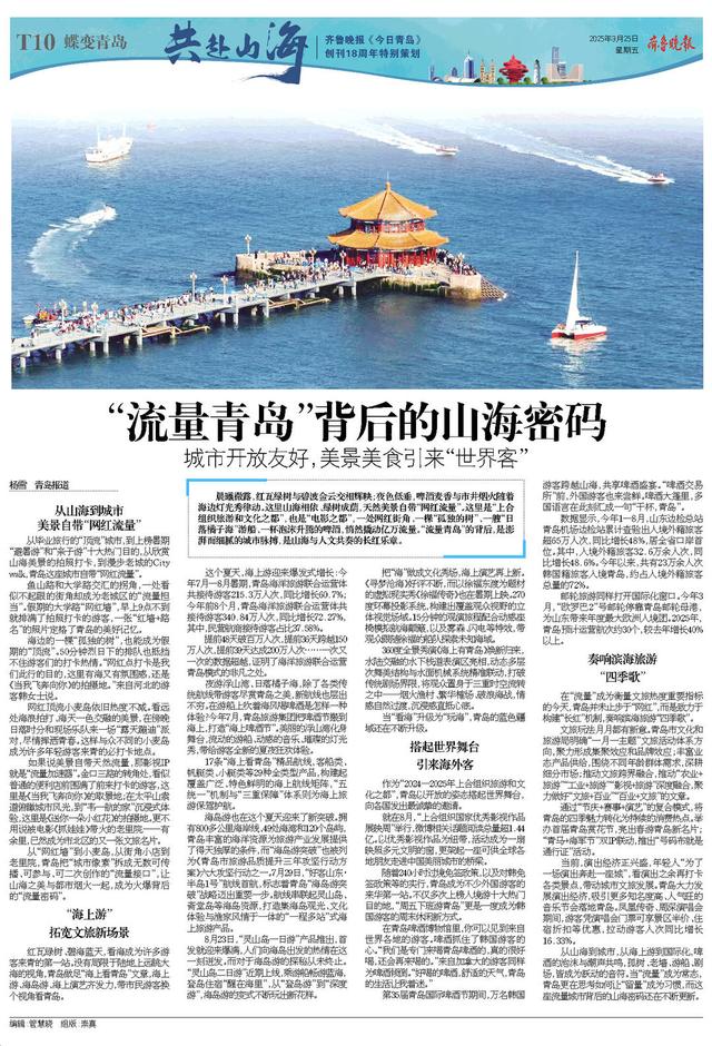 百版纪念特刊！正青春，齐鲁晚报《今日青岛》与你共赴山海