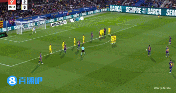 巴萨3-0赫塔费 费兰双响奥尔莫传射