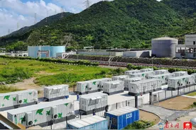 广东省首个“锂电+超级电容器”火储联合调频项目并网投产图片