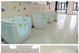 鄂州市中心医院“宝宝游泳馆”正式开放图片