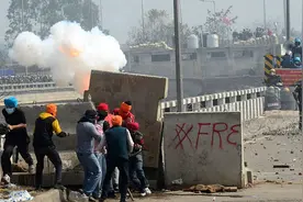 【观察】多地断网、数万人挺进首都，印度农民为何再次大抗议？图片