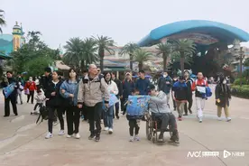 推动无障碍城市建设：珠澳500名残障人士共游横琴长隆图片