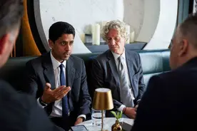 纳赛尔：姆巴佩是最佳我们将继续拥有他；反对欧超不反对皇萨图片