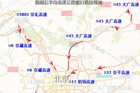 预计5日至7日，这些高速进京方向车流将明显增加图片