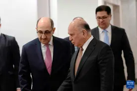 伊拉克和叙利亚外长讨论叙局势图片