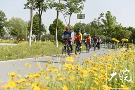 阜阳夕阳红骑行队平均年龄70多岁，到过30多座城市图片