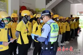 无人机空中抓拍曝光！万宁交警整治外卖骑手交通违法行为图片