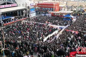 安万秦腔剧团新春演出在甘肃兰州上演图片