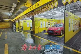 年前洗车迎高峰，自助洗车成了众多车主的新选择图片