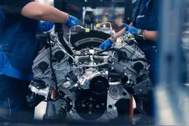 宝马德国最后一台内燃机下线图片