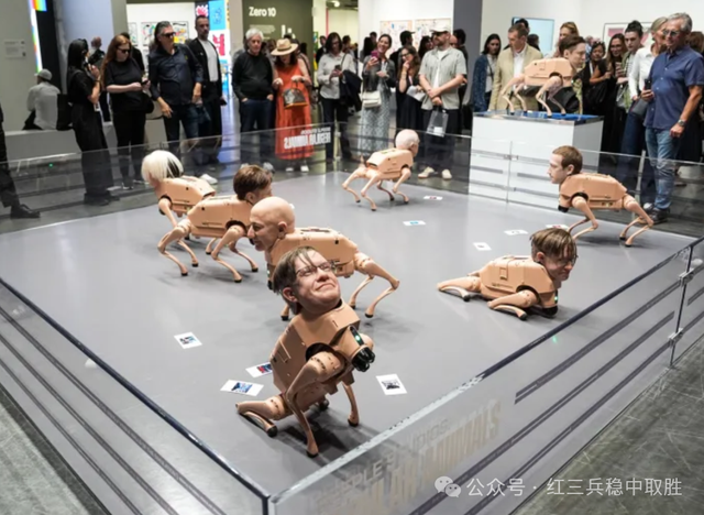 马斯克人头机器狗，70万一只被抢空！网友：太诡异了，十个道士才能镇住！