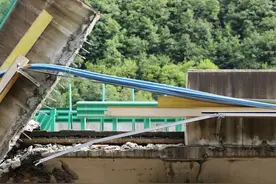 陕西柞水高速公路桥梁垮塌灾害，已致12人遇难31人失联图片