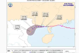 下个台风博罗依预计27日进入南海图片