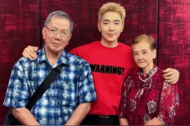 吸入鞭炮烟气引发哮喘，马来西亚艺人父亲新年紧急住院两度心脏停跳仍昏迷图片