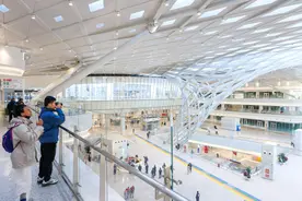 朝阳站交通枢纽今天启用，有多种出行方式可供选择图片