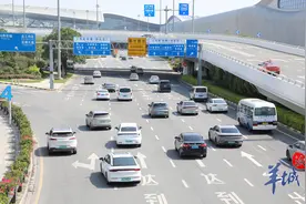 白云机场总车流量或超110万辆次，广东机场交警发布“五一”出行指引图片