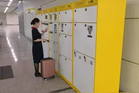 扫码存包，随到随存!青岛机场自助寄存柜上线啦图片