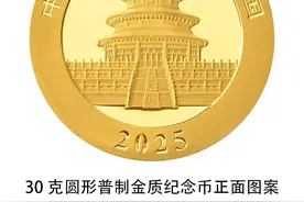 2025版熊猫贵金属纪念币一套将于10月30日发行图片