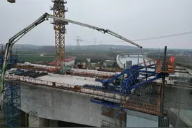 焦唐高速项目建设按下通车“加速键”图片