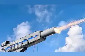 侃天下|完成首次电磁炮海上试射，日本超越美俄了？图片